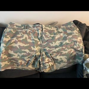 Camouflage shorts